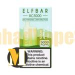 پاد یکبار مصرف سیب ترش الف بار <br><span>ELFBAR Sour Apple EB BC5000</span> - Image 2